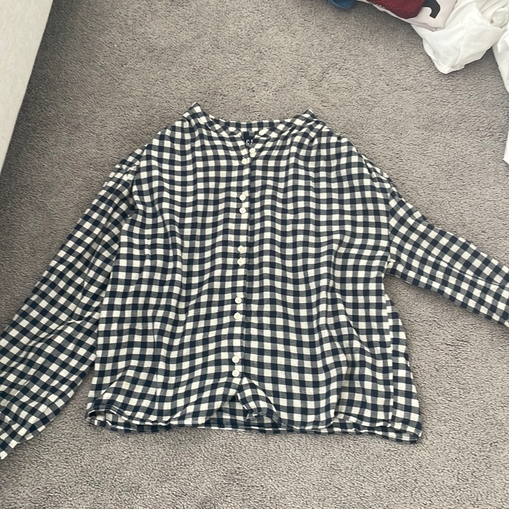 Flannel blouse